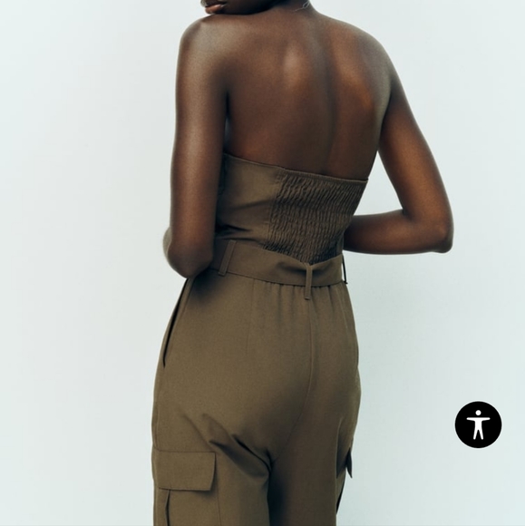 Zara belted jumpsuit - Picture 2 of 3